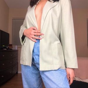 Sage blazer